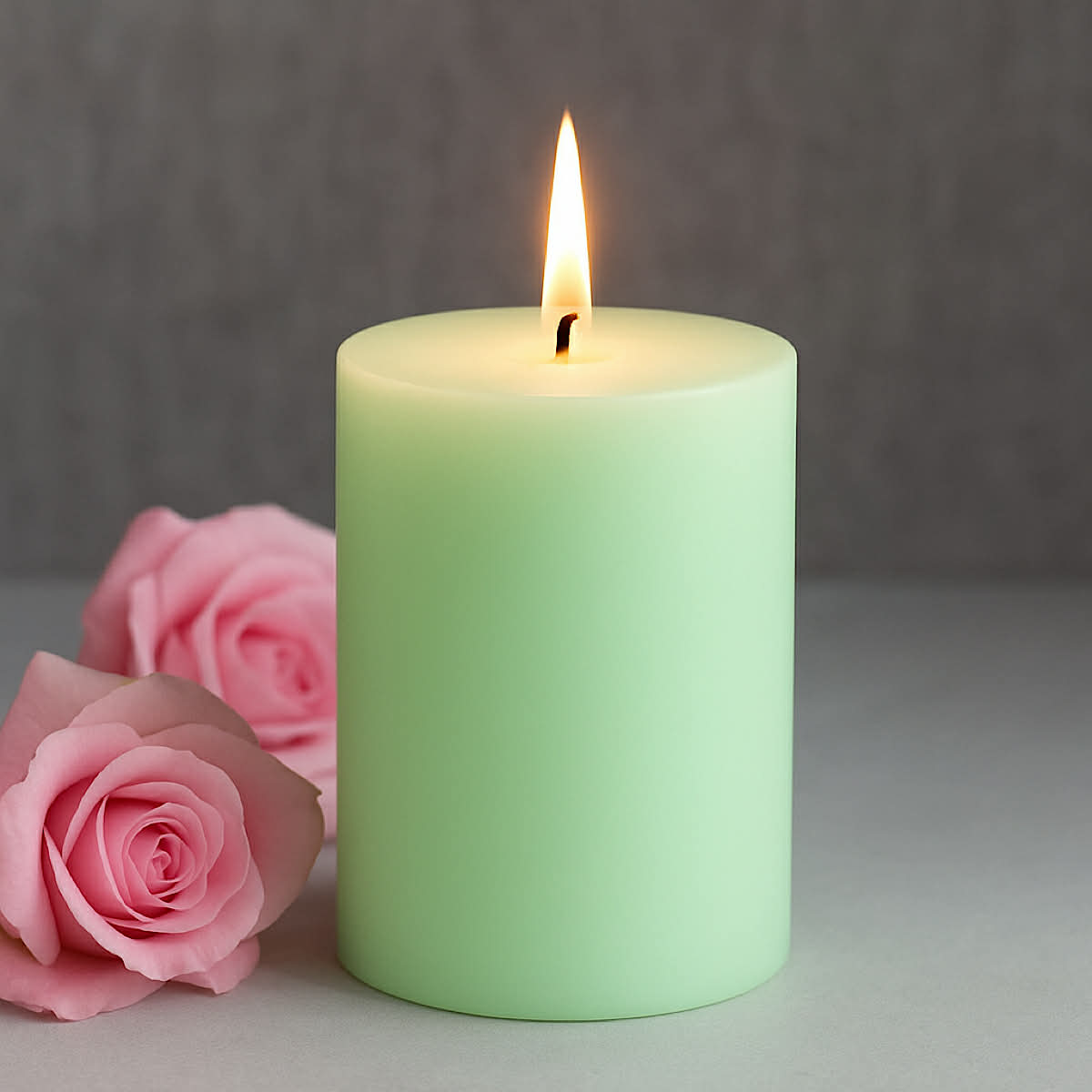 Klassieke groene kaars Klassieke groene kaars